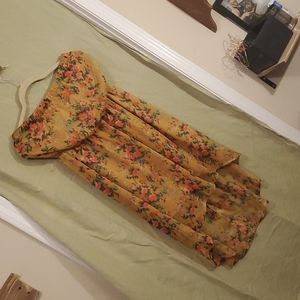 Womens strapless summer dress L.